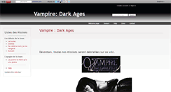 Desktop Screenshot of dark-ages.wikidot.com