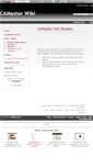 Mobile Screenshot of camaster.wikidot.com