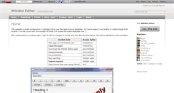 Desktop Screenshot of editor-old.wikidot.com