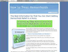 Tablet Screenshot of howtotreathemorrhoids.wikidot.com