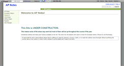 Desktop Screenshot of apnotes.wikidot.com