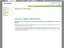 Tablet Screenshot of apnotes.wikidot.com