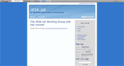 Desktop Screenshot of jp2k-uk.wikidot.com