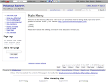 Tablet Screenshot of pr-pro.wikidot.com