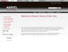 Tablet Screenshot of mmheroes.wikidot.com