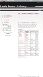 Mobile Screenshot of lewisresearchgroup.wikidot.com