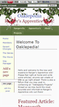Mobile Screenshot of oaklepedia.wikidot.com