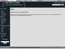 Tablet Screenshot of multiverse-crisis.wikidot.com