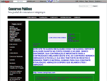 Tablet Screenshot of concurso.wikidot.com