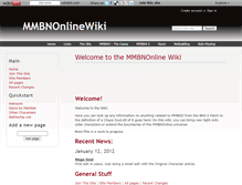Tablet Screenshot of mmbno.wikidot.com